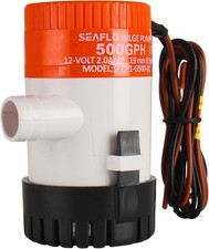 SEAFLO 500 GPH Bilge Pump 12V Marine Submersible 3/4