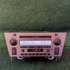 06-10 LEXUS SC430 AM/FM RADIO CASSETTE 6 DISK STEREO AUDIO PLAYER 86120-24392 picture