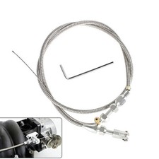 36 in Braided Engine Throttle Gas Cable Kit For Chevrolet Chevy LS1 4.8/5.3/6.0L picture