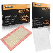 Combo Set Engine Cabin Air Filter for FORD EXPLORER 2012- 2015 L4 2.0L 2.3L 3.5L picture