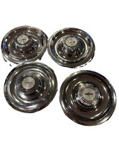 Vintage 1968-1972 Chevy Rally Wheel Center Hubcaps - Set of 4 picture