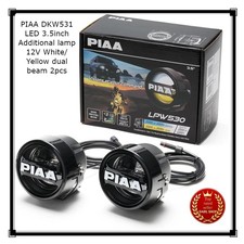 PIAA DKW531 LED 3.5inch Additional lamp 12V White/Yellow dual beam 2pcs Japan picture