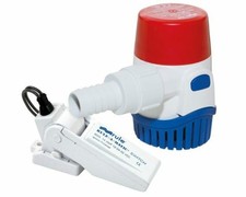 Rule 24DA-35A COMBO Round Bilge Water Pump 360GPH 3/4 Float Switch Boat Marine picture