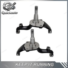 Front Drum Brake Spindles Replacement For 1965-1968 Chevy Impala Bel Air x2 picture