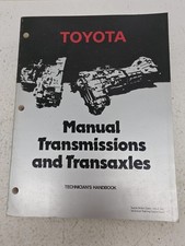 1968-88 Toyota Manual Transmission & Transaxles Technicians Handbook 00401-42827 picture