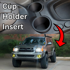 2001-2007 Toyota Sequoia Cup Holder Insert Upgrade picture