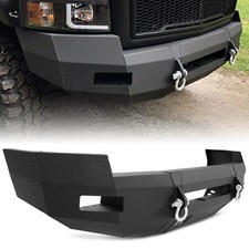 HECASA For 07-10 Chevrolet Silverado 2500 3500 HD 3PCS Steel Armor Front Bumper picture