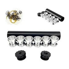 Automotive Accessorie Fuel Filter 8'' 1/2 X 28 with 6 Aluminum  Caps US stock picture