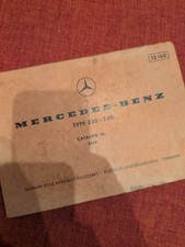 1969 Mercedes Type 230 - 250 Parts Catalog B #12160 picture
