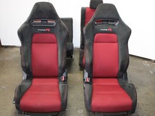 JDM 2007-2011 HONDA CIVIC FN2 TYPE-R RECARO SEATS WITH RAILS COMPLETE SET picture
