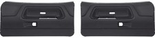 OER ME857100 Front Door Panels for 1970-1974 Dodge Challenger [Black, Pair] picture