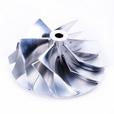 TRITDT Billet Compressor Wheel 43.43/56.02mm 6+6 for Volvo Mitsubishi TD04HL-16T picture