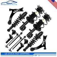 14Pcs For 09-13 Toyota For Corolla Front Struts Rear Shocks Sway Bar Control Arm picture