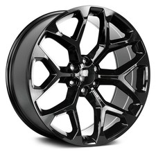 Strada OE Replica SNOWFLAKE REPLICA Wheel 20x9 (24, 6x139.7) Black Single Rim picture