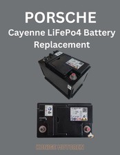 Porsche Cayenne 911 OEM LiFePO4 Lithium Battery 2019-2023 READY TO INSTALL picture
