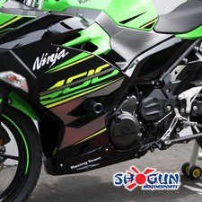 Shogun Kawasaki Ninja 400 Z400 2018-2024 NO CUT Frame Sliders Black 750-4159 picture