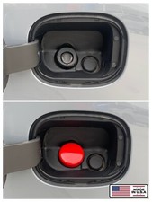 GM red gas cap dust dirt cover 2017 - 2025 GMC Chevrolet Buick Cadillac Capless picture