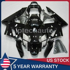 Glossy Vivid Black Fairing Kit For Honda CBR600RR 2003 2004 CBR600RR Bodywork US picture