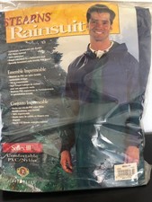 Stearns Unisex Outdoors Waterproof M  Rainsuit  In Sealed Pkg. 8172 Forest picture
