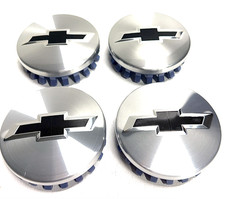 NEW 4x Black Machine Center Caps 83mm 3.25