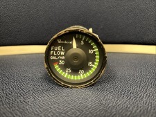 BEECHCRAFT  FUEL FLOW INDICATOR P/N: 6511 Good Shape picture