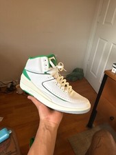 2023 Air Jordan 2 Retro 'Lucky Green' size 12.5 picture