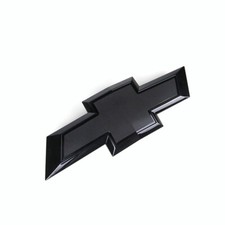 2015-2020 Chevrolet Tahoe Suburban All Black Bowtie Emblems 84722856 Front Only picture