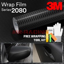 Genuine 3M 2080 Series CFS12 Carbon Fiber Black Vinyl Wrap Vehicle Film Decal picture