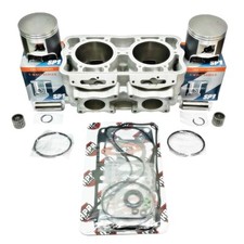 Polaris 800 CFI Stock Top End Rebuild Kit 13-16 Cylinder SP1 Pistons RMK SKS 14 picture