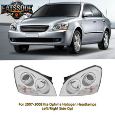 Headlights For 2007-2008 Kia Optima Halogen Headlamps Left/Right Side Opt picture