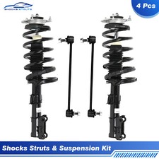 4 Pcs For 2003-2014 Volvo XC90 Quick Front Complete Struts Sway Bars Kit picture