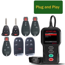 Replacement For 2004-2017 Jeep Grand Cherokee Dodge Durango (2 Key Fob+tool Kit) picture