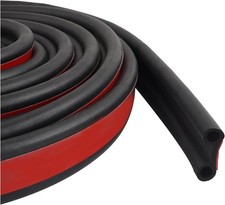 24.6Ft pick up Universal Tailgate Rubber Seal Trunk Hood Edge Trim Protector picture