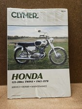 Clymer Honda 125 / 200cc Twins 1965 - 1978 Service Repair Manual picture