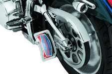 KURYAKYN - Lighted Curved Vertical Side Mount License Plate Holder | 9251 picture