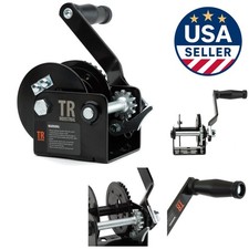 Versatile 600 lb Tow Winch for ATV & Boats -  Weather-Resistant Design picture