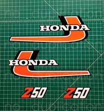 1976 76'  Z50  Orange 4pc tank + sidecover decals stickers graficos Adhesives picture