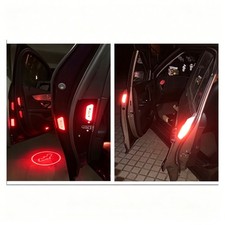 Universal Car Door Reflective Tape 8pcs Safety Warning red Decal picture