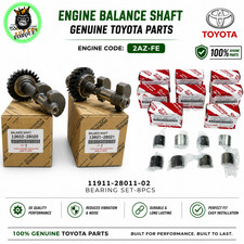 OEM Balance Shaft & Bearings 2AZ-FE No.1 & No.2 2.4L 13601-28021 13602-28020 picture