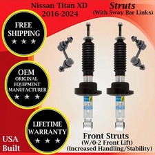 Bilstein OEM Front Struts W/Sway Bar 2016-2024 Nissan Titan XD Lifetime Warranty picture