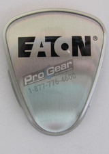 Genuine Eaton Logo Shift Knob Medallion Fits Fuller knobs whth this shape OEM picture