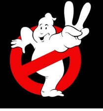 18” Ghostbusters 2 Movie Ghost Logo 1 Removable Auto Decal MAGNET Made In USA picture