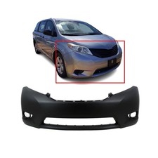 2011-2017 Toyota Sienna Primed Front Bumper Cover TO1000369 5211908904 picture