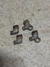 Antique 1923-28 Evinrude Model N Sportwin 2.5hp Outboard Water Line Elbows Set picture
