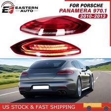 Fits 2010-2013 Porsche Panamera 970 Rear LED Tail Lights Upgrade Pair Set LH &RH picture
