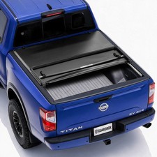 5.5FT Soft Tri-Fold Tonneau Cover for 04-15 Nissan Titan Truck Bed Cover picture