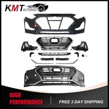 Fits 2018-2019 Hyundai Sonata W/ Tow Hook Hole Front Bumper Kit Korea Built picture