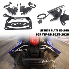 For YAMAHA YZF R9 2025-2026 New License Plate Holder LED Light Tail Tidy Fender picture