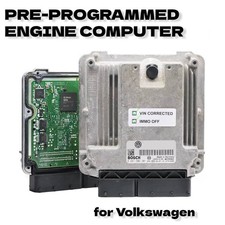 2010-2011 Volkswagen Jetta 2.0L ECU 1K0907115AM Programmed Plug & Play picture