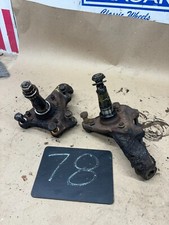 1972 1986 Dodge D250 D350 FRONT 2WD DISC BRAKE SPINDLES HUB SPINDLE PAIR SET 84 picture